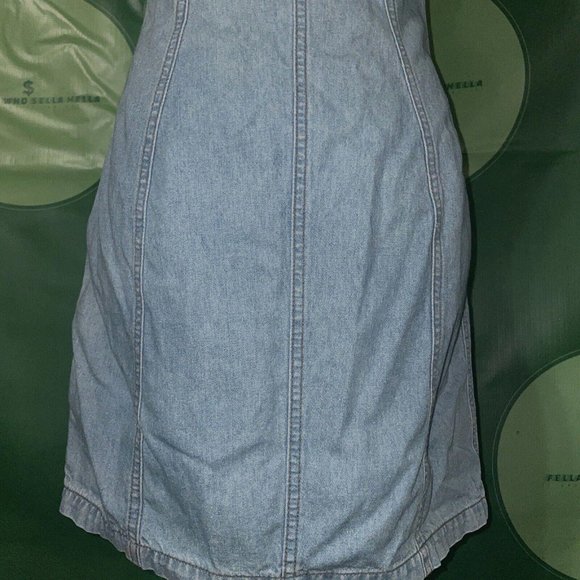 The Authentic JEANS MANGO vtg 90's DISNEY MICKEY DRESS(No size-see measurements) - Picture 13 of 15